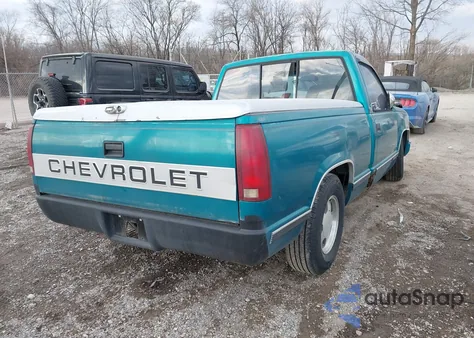 1993 Chevrolet Gmt-400 C1500 z USA, uszkodzony, nr VIN 1GCDC14H6PZ125993